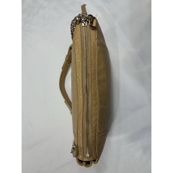 Cole Haan Women’s Tan Leather Chain Bonhuer Shoulder Bag - Picture 7 of 12